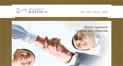 Desktop Screenshot of lawkoziol.com